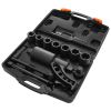 Torque Multiplier, 1 Inch Drive Lug Nut Wrench/Multiplier Heavy Duty Torque Multiplier Wrench Set, 1:64 6,800N.m Lug Nut Remover