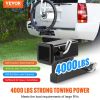 VEVOR Hitch Adapter, 1-1/4" to 2" Receiver Hitch Extender Extension, Trailer Hitch Riser with 4" Rise/Drop, 6-1/2" Extension Length