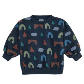EnkeliBB Children Winter Long Sleeve T-shirt BC Kids Brand Pullovers Boys Girls Super Fashion Designer Fleeced Tops Sweatshirts (Color: 5, size: 100cm 2-3Y)