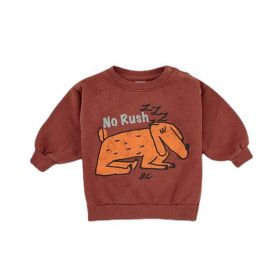 EnkeliBB Children Winter Long Sleeve T-shirt BC Kids Brand Pullovers Boys Girls Super Fashion Designer Fleeced Tops Sweatshirts (Color: 21, size: 80cm 12-18M)