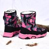 Winter warm cotton snow boots Warm boots for boys and girls comfortable warm mid-calf boots 30-39