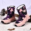 Winter warm cotton snow boots Warm boots for boys and girls comfortable warm mid-calf boots 30-39