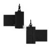 KRYDEX Tactical Mag Holder Radio Pouch with Hook and Loop Cummerbund Side Magazine Holster for Hunting MK3 MK4 Chest Rig Vest