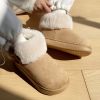 New women's boots Snow boots winter warm couples casual short boots plus velvet women's boots